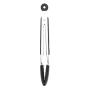 Beku Stainless Steel Kitchen Tongs for Barbeque Cooking Grilling Turner, Heavy Duty Non-Stick Silicone Tips Tongs. A Serving and Feeding Set for Your Kitchen Collection Set of 3 sizes 7, 9 and 12 Inch