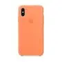 Apple Silicone Case (for iPhone Xs) - Papaya