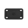 Rightcar Solutions Motorcycle Silicone License Plate Frame - Rust-Proof. Rattle-Proof. Weather-Proof. - Black