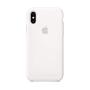Apple Silicone Case (for iPhone Xs) - White