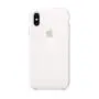 Apple Silicone Case (for iPhone Xs) - White
