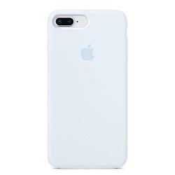 Anti-Drop iPhone 8 Plus / 7 Plus (5.5Inch) Liquid Silicone Gel Case, TOSHIELD Soft Microfiber Cloth Lining Cushion for iPhone 8 Plus and 7Plus (Light Sky Blue)