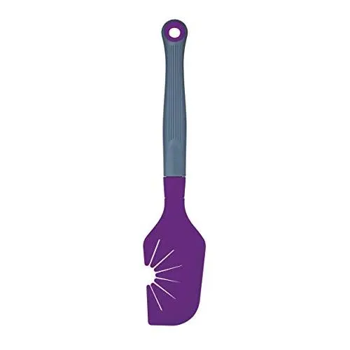 Kitchen Craft Colourworks Brights Purple The Swip Whisk and Bowl Scraper Swiper