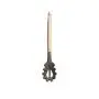 Silicone Kitchen Utensils Gadgets Wood handle Cooking Tools Kitchenware Set Spatula Shovel Spoon Home Kitchen Tools,F