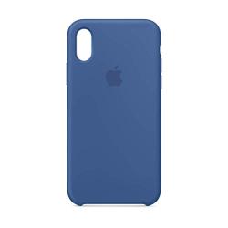 Apple Silicone Case (for iPhone Xs) - Delft Blue