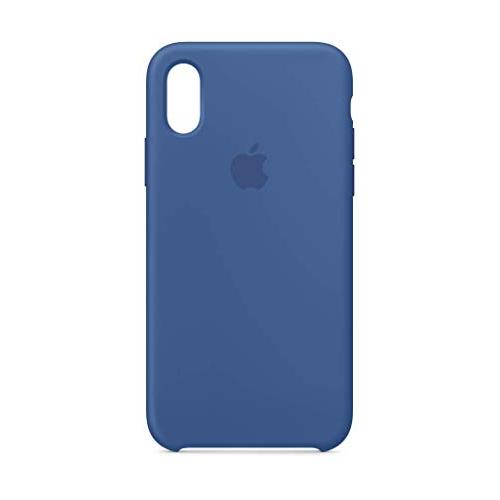 Apple Silicone Case (for iPhone Xs) - Delft Blue