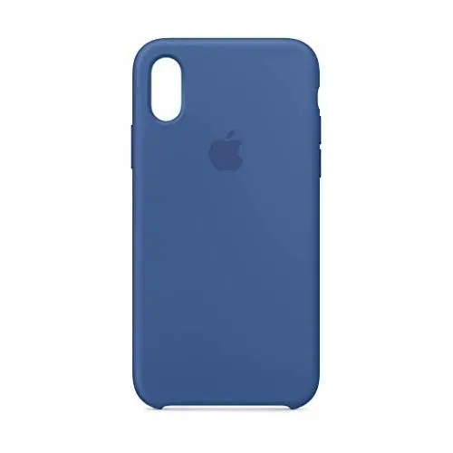 Apple Silicone Case (for iPhone Xs) - Delft Blue