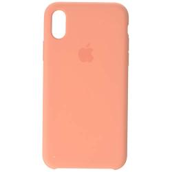 Apple Silicone Case (for iPhone X) - Peach