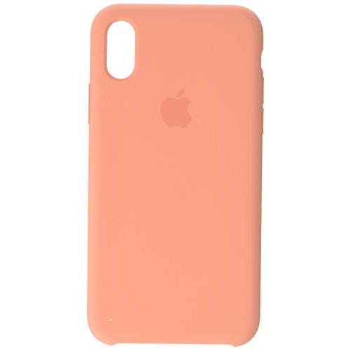 Apple Silicone Case (for iPhone X) - Peach