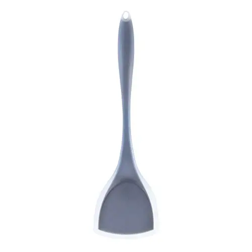 Silicone kitchenware Heat-resistant Silicone Scraper Non-stick Wok Turner Cookware Kitchen Tools Egg Omelet Pancake Burger And Other Food Durable Easy To Clean Kitchenware Set
