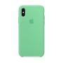 Apple Silicone Case (for iPhone Xs) - Spearmint