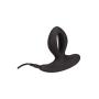 CalExotics Silicone Wireless Dual Motor Probe ? Silicone Vibrator Prostate Anal Plug ? Adult Vibrating Fetish Sex Toy for Couples - Black