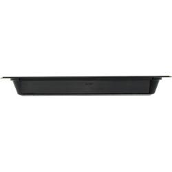 Carlisle 10200B03 StorPlus Full Size Food Pan, Polycarbonate, 2.5" Deep, Black