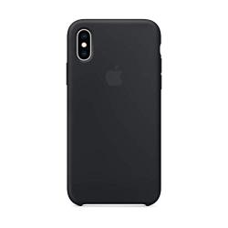 Apple Silicone Case (for iPhone Xs) - Black