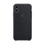 Apple Silicone Case (for iPhone Xs) - Black