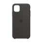 Apple Silicone Case (for iPhone 11) - Black