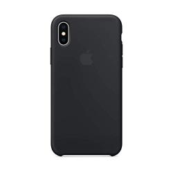 Apple Silicone Case (for iPhone X) - Black