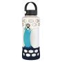 REUZBL Bottle Boot Bumper Silicone Sleeve Protector with Handle for Hydro Flask, 21oz 24oz 32oz 40oz