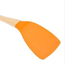 Silicone spatula kitchen utensils non-stick special shovel wooden shovel silicone kitchenware cooking spoon shovel