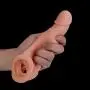 Sexy Silicone Add 10" Toy Enlarger Extension Extender Sleeve Enlarger + Gift