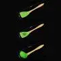 Wooden Handle Silicone Kitchenware Non-stick Pot Set Kitchen Cooking Set 7 Piece Set Kitchen Supplies