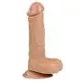 Lfcmf 7.7 inch Realistic Massager Toys Lifelike Silicone-D?ld? with Suction Cup for Women