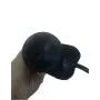 Perfect Size Inflatable Oversized Silicone Massage Wand Funny Toys of Men Women Pleasure Toy - Black