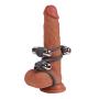 Silicone Triple Vi`br?tórs Co Ckring Mens P-??-?? Ring Lock Ring Toy