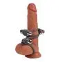 Silicone Triple Vi`br?tórs Co Ckring Mens P-??-?? Ring Lock Ring Toy