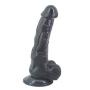 9.3 Inch Realistic Double Layer Silicone Toy with Strong Suction Cup