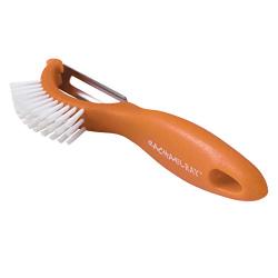 Rachael Ray Tools & Gadgets Veg-A-Peel 3-In-1 Tool, Orange