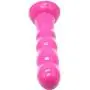 Beads Silicone Anal D?ld?, Very Flexible Ultra-Soft Classic D?ld? with Strong Suction Cup,Adult Toy for Anal Beginners for Men and Women-Pink 22.5cm(8.85")
