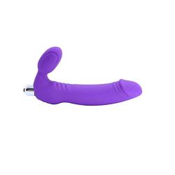 Bunny Ears Waterproof Battery Mini Stress Relief Silicone Powerful Massages Tool Adult Toys for Women Whisper Quiet By Qhufnng, Purple