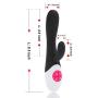 Guxing 16 Speeds Vibrant Toys Female Silicone dilo diloWaterproof Toys for Women - Black