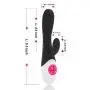 Guxing 16 Speeds Vibrant Toys Female Silicone dilo diloWaterproof Toys for Women - Black