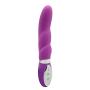 Sex Talk 10 Mode Vibration Silicone Lovey Wavy Vibe Mute Dildo Vibrator Sex Toy Waterproof Clit G spot vibrators Sex products for women (Purple)