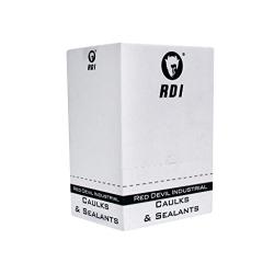 Red Devil 06970I12 06970I RD Pro, White, 10.1 oz, Case of 12 Butyl Rubber Sealant, Pack, Piece