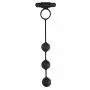 Male Silicone Pull Butt Beads - HIPLAYGIRL Men Anal Sex Toys, Vibration Cock Ring with 1.4 Inch Ball Plug, Battery Powered Vibe Anus Trainer