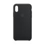 Apple Silicone Case (for iPhone X) - Black