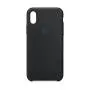 Apple Silicone Case (for iPhone X) - Black