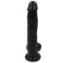 Taixiangshe 10.23" Long PVC Hands-Free Realistic Silicone Massager Adult Toys (Color: Black)