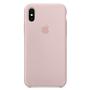 Kekleshell iPhone X/10 Silicone Case, 5.8" Silicone Case Soft Liquid Silicone Case with Soft Microfiber Cloth Lining Cushion (Sand Pink)