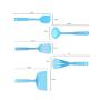 BESTONZON 10Pcs Silicone kitchen Tools,Nonstick Kitchenware Suit Multifunction Silicone Cookware Set Accessories