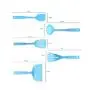 BESTONZON 10Pcs Silicone kitchen Tools,Nonstick Kitchenware Suit Multifunction Silicone Cookware Set Accessories