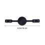 BESTOYARD Silicone Ball Gag Mouth Gag Erotic Toys Bondage Tools BDSM Slave Adult Toy for Couples Lovers (Black)