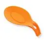 Silicone Spoon Rest Set of 4 ? Assorted Color kitchen Big Serving Spoon Rest