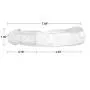 Extender Enlarger Extension Sheath Elastic Long Lasting Time Size Sleeve Stamina Enhancer (Crystal) 02