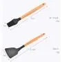 JunbosiKitchenware Silicone Kitchenware 11 Piece Set Nonstick Kitchenware Silicone Cooking Spoon Shovel Set,Gray