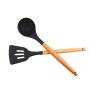 Gwjs Silicone Kitchenware, Non-stick Spatula Kitchenware Set Of Nine Silicone Spatula Set Cooking Utensils-nine-piece Set 32cm(12.6inch)