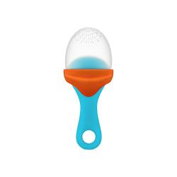 Boon Pulp Silicone Feeder, Blue/Orange